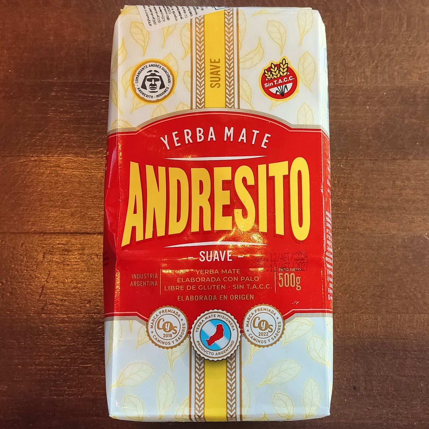 Yerba Mate Andresito Suave 500g