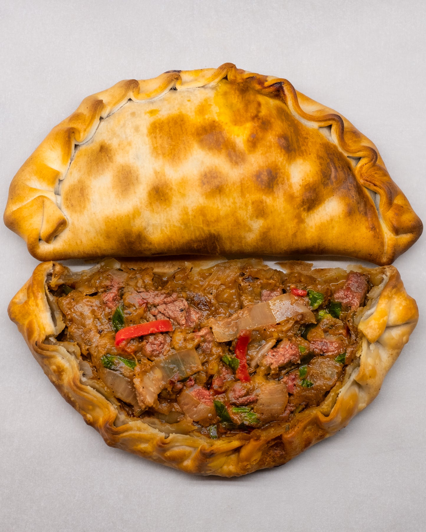 Spicy Beef & Smoked Cheese