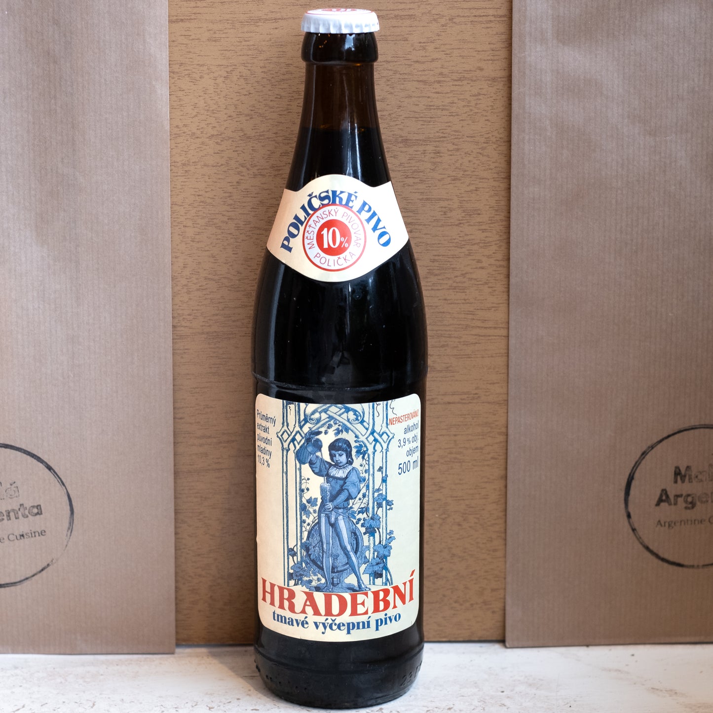 Hradební cerny - Poličské Pivo - 500ml