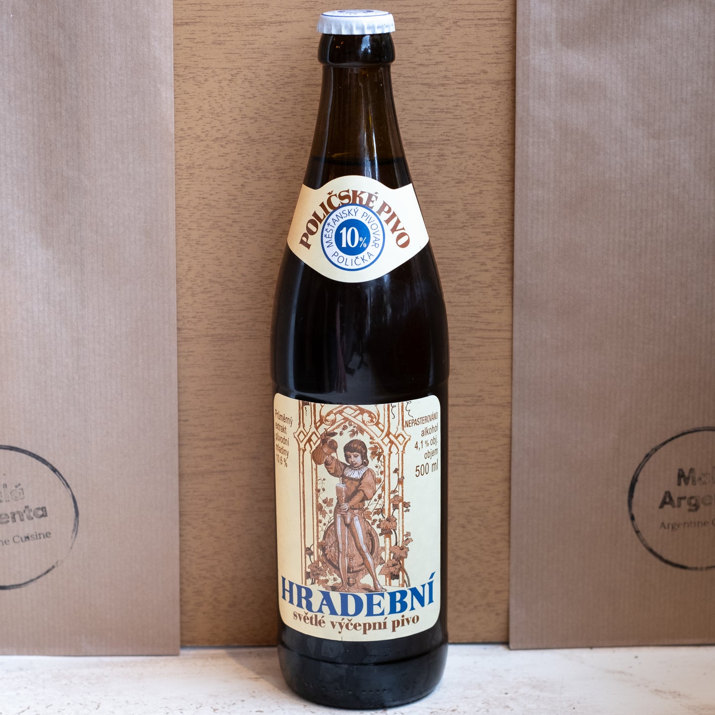 Hradební svetle - Poličské Beer - 500ml