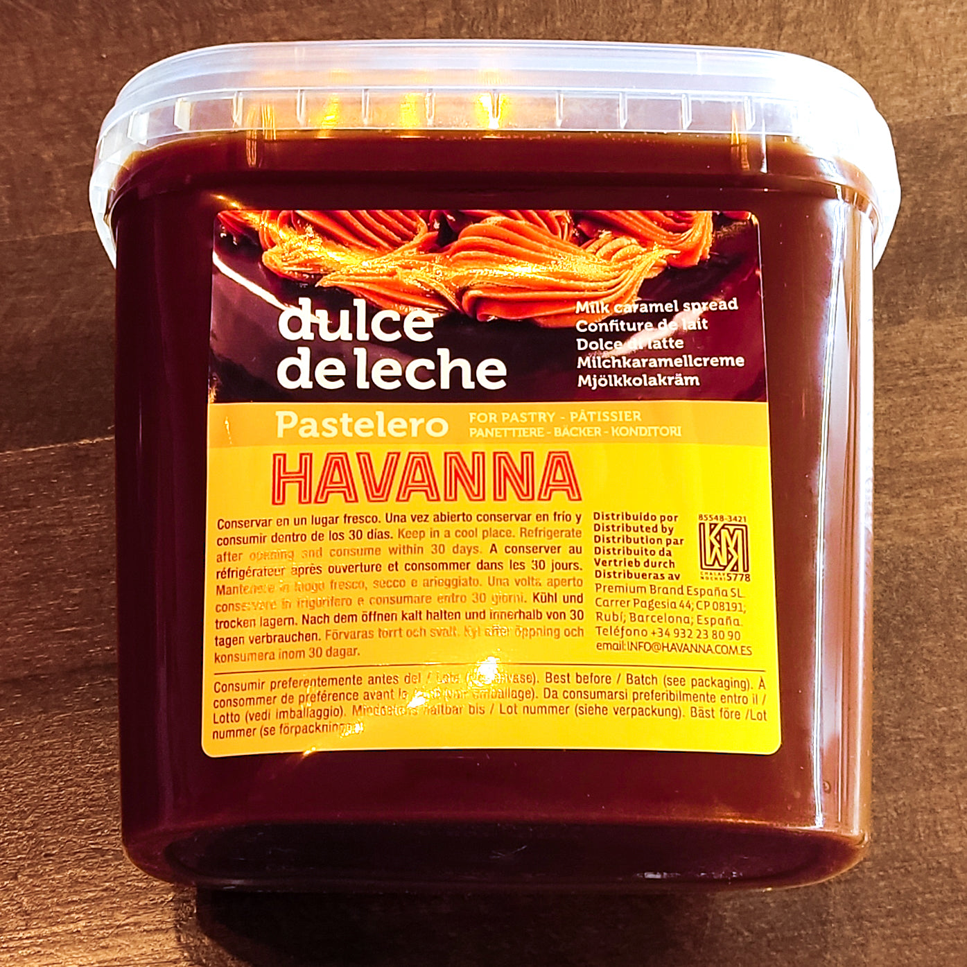 Dulce de Leche - Havanna 1KG Pastelero